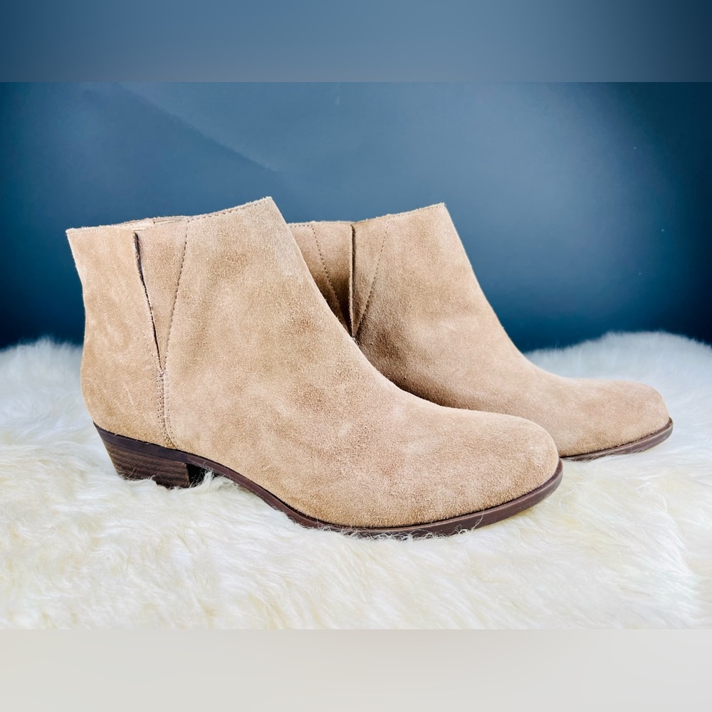 Lucky Brand Benissa Suede Chelsea Boots